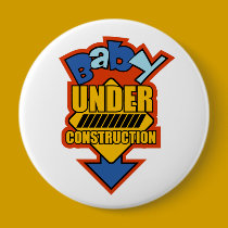 Baby Under Construction Button