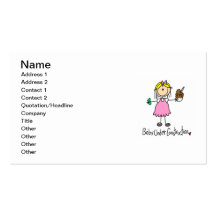 Baby Under Construction T-shirts and Gifts Business Cards