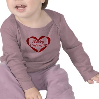 Baby Valentine Red Heart shirt