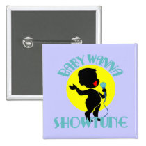 Baby Wanna Showtune (Boy) Button buttons