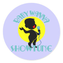 Baby Wanna Showtune (Boy) Stickers stickers