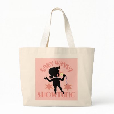 Baby Wanna Showtune (Girl) Tote Bag by Showtune_Nation