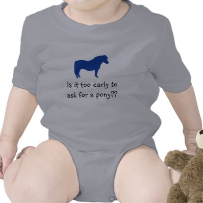 Baby Wants Pony Creeper
