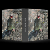 Baby Waxwing Photo School Business Avery Binder
