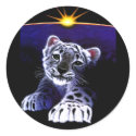 Baby White Tiger stickers by fstasu58 Baby White Tiger stickers