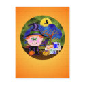Baby Witch Halloween Cards postcards