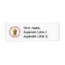 Baby with "Children are a gift from The Lord" Custom Return Address Label