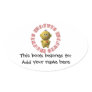 Baby with "Children are a gift from The Lord" Sticker