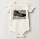 Baby with hockey skate t-shirts by truenorth81 Baby with hockey skate t-shirts