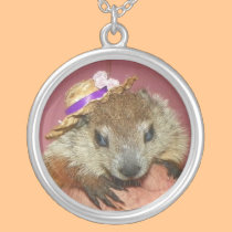 Baby Woodchuck Clara Necklace necklaces