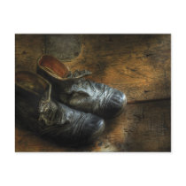 Baby - Worn out shoes postcards