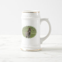 Baby Zebra Beer Stein Mugs