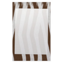 Baby Zebra Customized Stationery