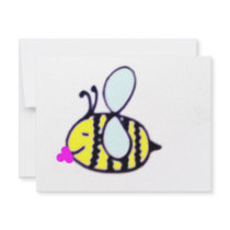 babybee invitations by Scarlet_designs babybee invitations