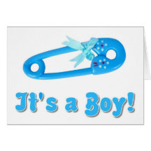 babyboy shower invitation greeting card