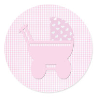 Babycarriagepink sticker