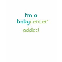 BabyCenter addict t-shirts