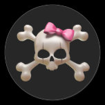 Babydoll goth skull Sticker