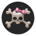 Babydoll goth skull Sticker