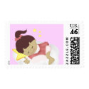 BabyGirl  Announcement/Shower Magnets postage