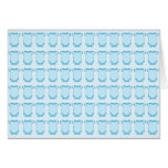 Babygro in Blue Card