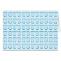 Babygro in Blue Card