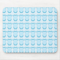 Babygro in Blue Mouse Pad