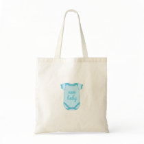 Babygro in Blue New Baby Bag
