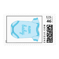 Babygro in Blue New Baby Postage
