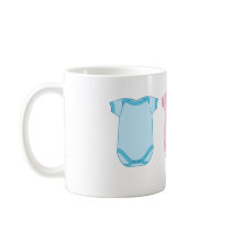 Babygro in Pink and Blue New Baby Mug
