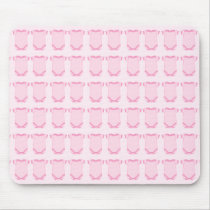 Babygro in Pink Mouse Pad