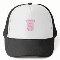 Babygro in Pink New Baby Hat