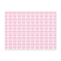 Babygro in Pink Post Card