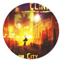 Babylon City  Products Round Stickers