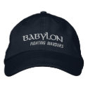 Babylon Fighting Marduks embroidered hats