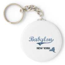 Babylon New York City Classic Keychain