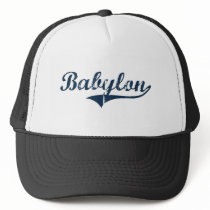 Babylon New York Classic Design Trucker Hats