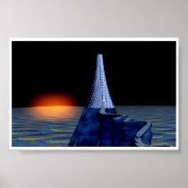 Babylon Tower Posters