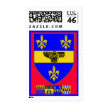 babylonian babel tower guard crest postage