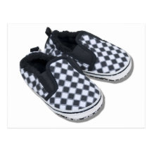 BabyRacingShoes101610 Postcard