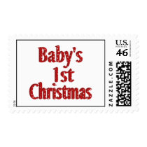 Babys1st-Christmas postage
