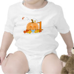 Baby's 1st Birthday Pumpkin with Pacifier Shirt
