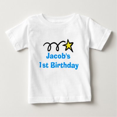 Babys 1st Birthday shirt | Personalized with name