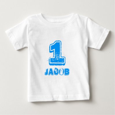 Babys 1st Birthday t shirt for one year old boy
