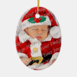 Baby's 1st Christmas Blue Snowflake Ornament