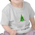 Baby's 1st Christmas Clothing t-shirts