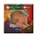 baby's 1st Christmas magnets by imagia77 baby's 1st Christmas magnets