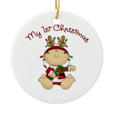 Babys 1st Christmas Christmas Tree Ornament