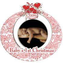 Baby's 1st Christmas photo sculptures by samack Baby's 1st Christmas photo sculptures