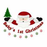 Babys 1st Christmas Photo Cutouts